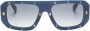 Moschino Eyewear Zonnebril met piloten montuur Blauw - Thumbnail 1