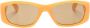 Moschino Eyewear Zonnebril met rechthoekig montuur Oranje - Thumbnail 1