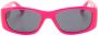 Moschino Eyewear Zonnebril met rechthoekig montuur Roze - Thumbnail 1