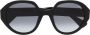 Moschino Eyewear Zonnebril met rond montuur Zwart - Thumbnail 1