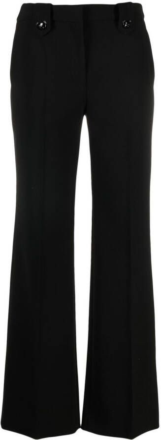 Moschino Flared broek Zwart
