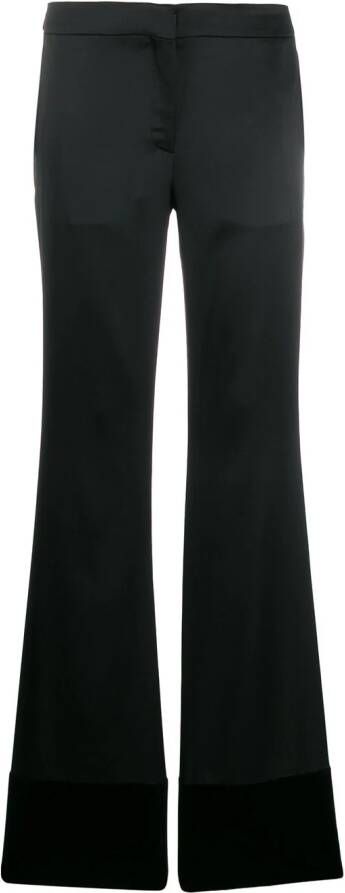 Moschino Flared broek Zwart