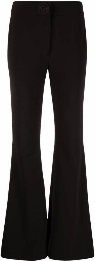Moschino Flared broek Zwart