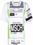 Moschino T-shirt met print Wit - Thumbnail 1