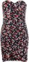 Moschino Strapless mini-jurk Zwart - Thumbnail 1
