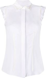 Moschino Gestreepte blouse Wit