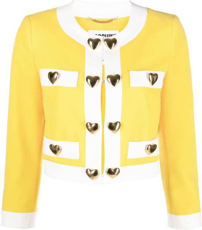 Moschino Cropped jack Geel