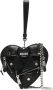 Moschino Biker kleine tas Zwart - Thumbnail 1