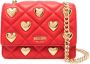 Moschino Tas met hartvormige studs Rood - Thumbnail 1