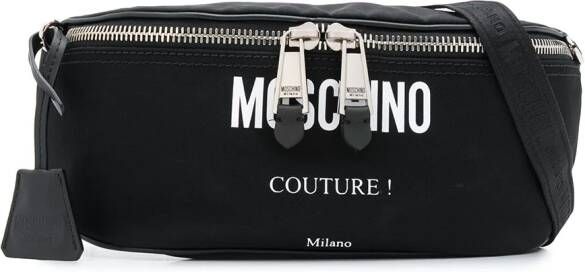 Moschino Heuptas met logoprint Zwart