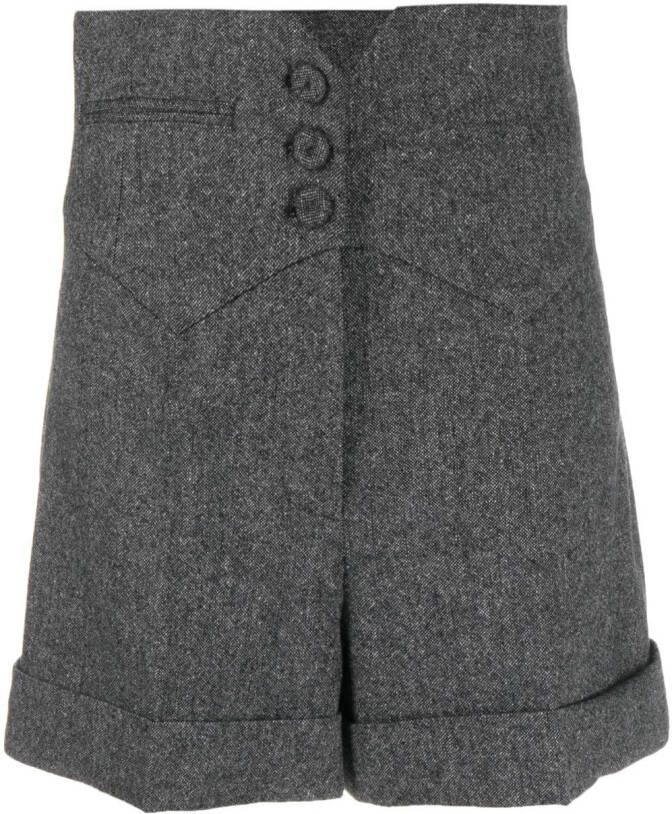 Moschino High waist shorts Grijs