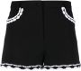 Moschino High waist shorts Zwart - Thumbnail 1