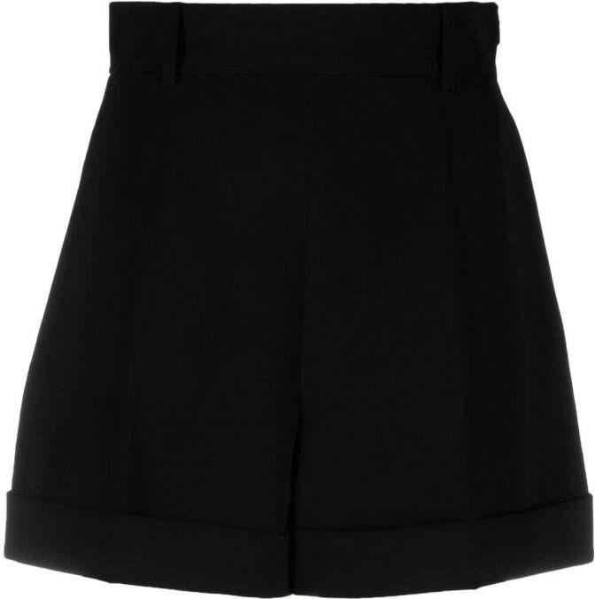 Moschino High waist shorts Zwart