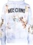 Moschino Hoodie met logoprint Blauw - Thumbnail 1