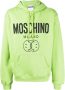 Moschino Hoodie met logoprint Groen - Thumbnail 1