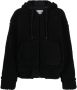 MOSCHINO JEANS Hoodie verfraaid met kristallen Zwart - Thumbnail 1