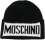 Moschino Intarsia muts Zwart - Thumbnail 1
