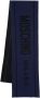 Moschino Intarsia sjaal Blauw - Thumbnail 1