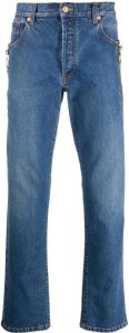 Moschino Jeans met rits Blauw