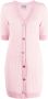 MOSCHINO JEANS Mini-jurk met V-hals Roze - Thumbnail 1