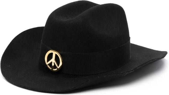 MOSCHINO JEANS Wollen hoed Zwart