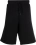 Moschino Joggingshorts met geborduurd logo Zwart - Thumbnail 1