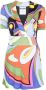Moschino Jurk met geometrische print Zwart - Thumbnail 1