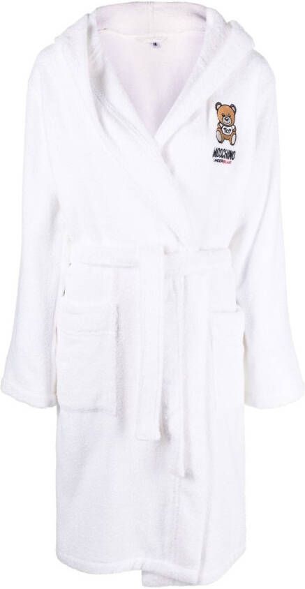 Moschino Katoenen avondjurk Wit