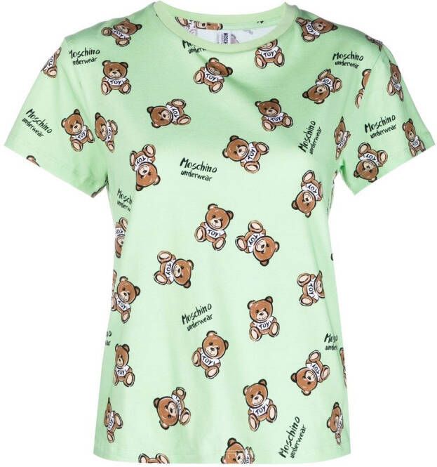 Moschino Katoenen pyjamatop Groen