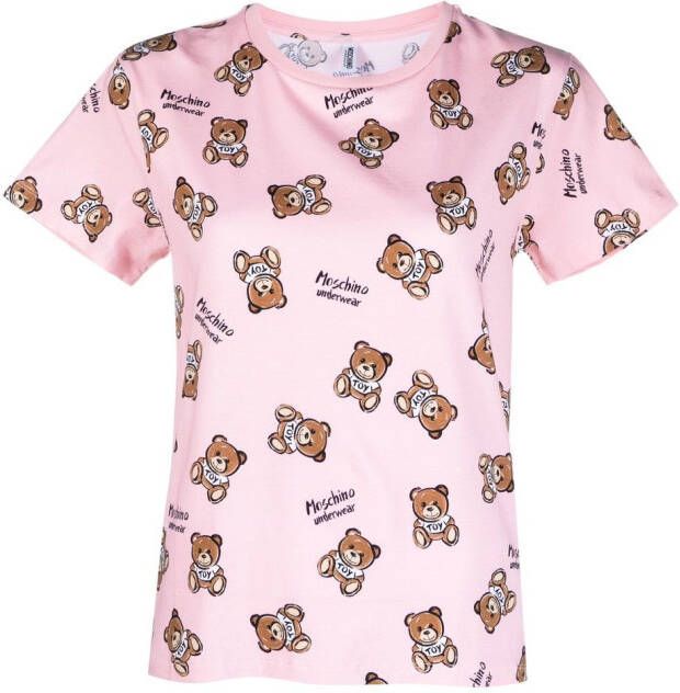 Moschino Katoenen pyjamatop Roze