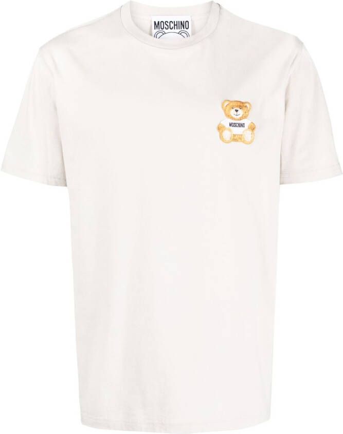 Moschino Katoenen T-shirt Grijs