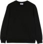 Moschino Kids Sweater met logo-reliëf Zwart - Thumbnail 1
