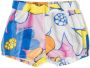 Moschino Kids Shorts met bloe print Roze - Thumbnail 1