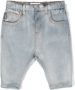 Moschino Kids Jeans met elastische tailleband Blauw - Thumbnail 1