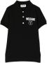 Moschino Kids Poloshirt met logoprint Zwart - Thumbnail 1