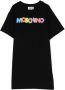 Moschino Kids T-shirt met logoprint Zwart - Thumbnail 1