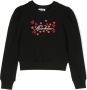 Moschino Kids Sweater met logoprint Zwart - Thumbnail 1
