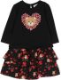 Moschino Kids Mini-jurk met teddybeerprint Zwart - Thumbnail 1