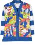 Moschino Kids Gestreept vest Blauw - Thumbnail 1