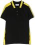 Moschino Kids Poloshirt met logoprint Zwart - Thumbnail 1