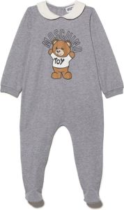 Moschino Kids Pyjama met teddybeerprint Grijs
