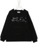 Moschino Kids Shirt met logo-applicatie Zwart - Thumbnail 1