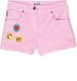 Moschino Kids Shorts met patch Roze - Thumbnail 1