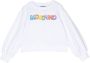 Moschino Kids Sweater met logoprint Wit - Thumbnail 1