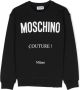 Moschino Kids Sweater met logoprint Zwart - Thumbnail 1