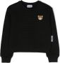 Moschino Kids Sweater met patch Zwart - Thumbnail 1