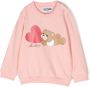 Moschino Kids Sweater met teddybeerprint Roze - Thumbnail 1