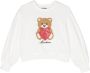 Moschino Kids Sweater met teddybeerprint Wit - Thumbnail 1