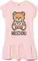 Moschino Kids Sweaterjurk met teddybeerprint Roze - Thumbnail 1