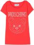 Moschino Kids T-shirt met logo Rood - Thumbnail 1